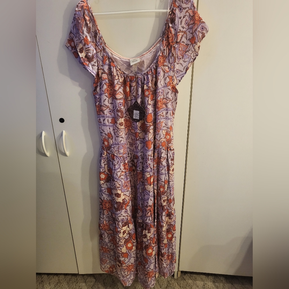 Knox Rose Womans Purple Dress